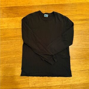 J Crew light Pink crewneck long sleeve tee sweatshirt. Like new 100% cotton M